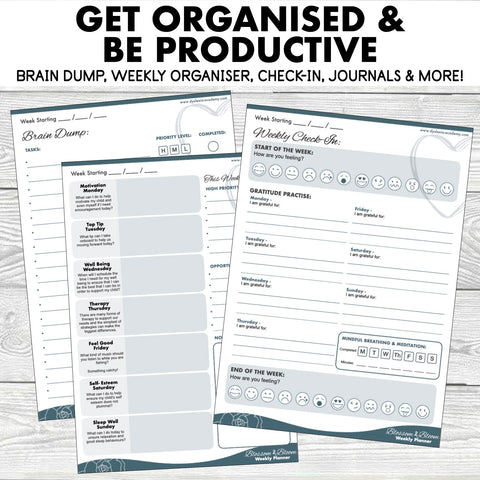 Blossom & Bloom Weekly Planner