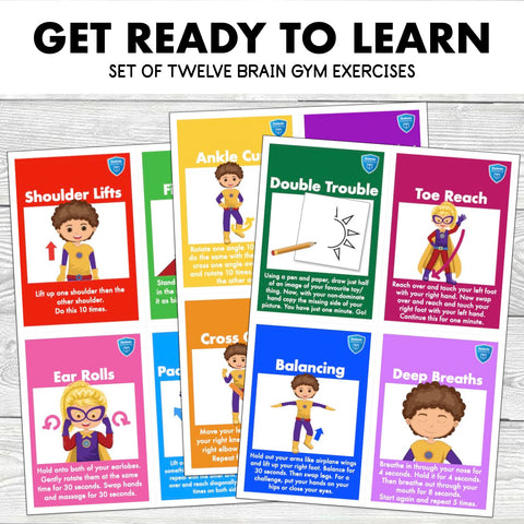 Brain Gym Cards