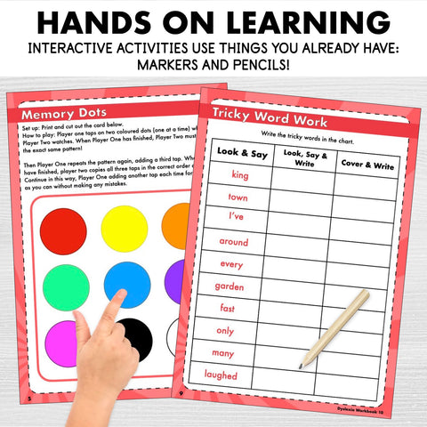 Dyslexia Workbook 10