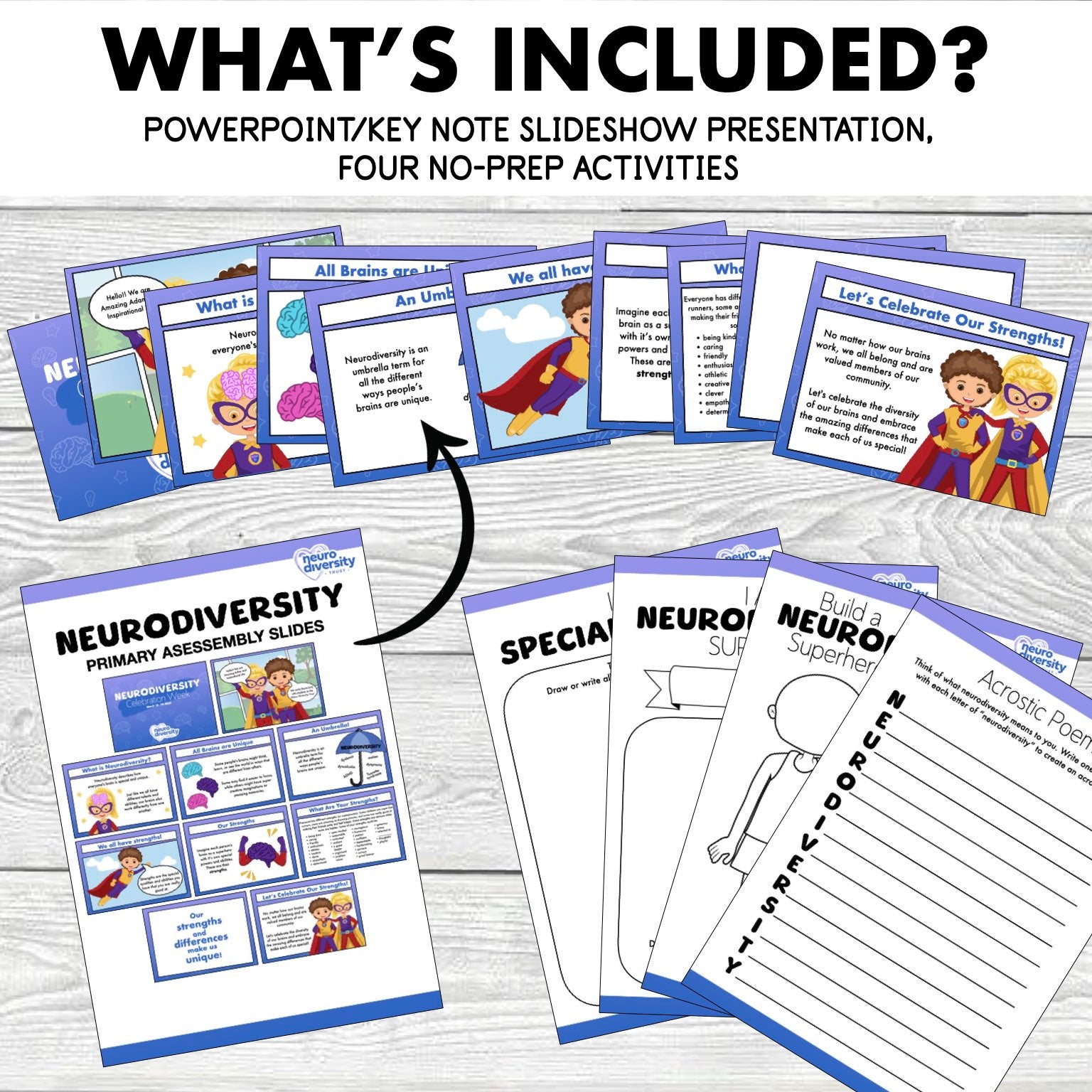 Neurodiversity Awareness Classroom Pack