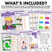 Number Sense Workbook 1 Finger Patterns
